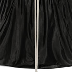 Shorts con coulisse in vita in nero Rick owens drkshdw - donna 