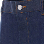 Minigonna con pieghe in blu A.P.C. - donna 