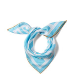 Foulard le foulard a rayures  in bianco e blu Jacquemus - unisex 