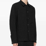 Camicia testurizzata  in nero Barena venezia - uomo 