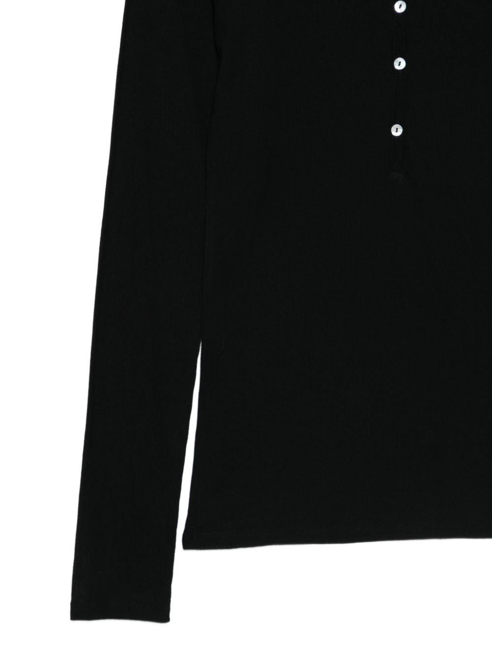 Top Isabella a maniche lunghe in nero Soeur - donna 