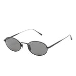 Black oval-frame sunglasses Chimi - unisex 