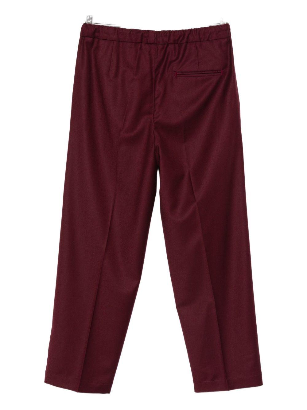 Pantaloni con coulisse in rosso Costumein - uomo 
