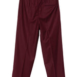 Pantaloni con coulisse in rosso Costumein - uomo 