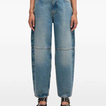 Jeans a pannelli in blu Ganni - donna 