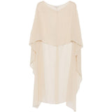 Top asimmetrico in avorio Antonelli - donna 