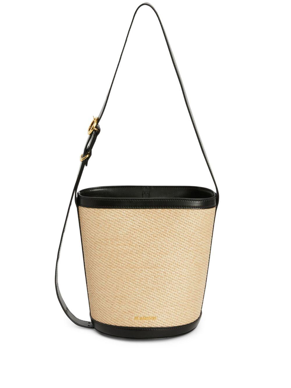 Borsa a secchiello in beige Jil Sander - donna 