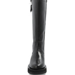 Stivali con fibbia in nero Ganni - donna 