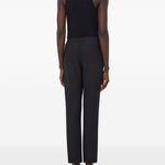 Pantaloni elasticizzati Scot in nero Loulou de saison - donna 