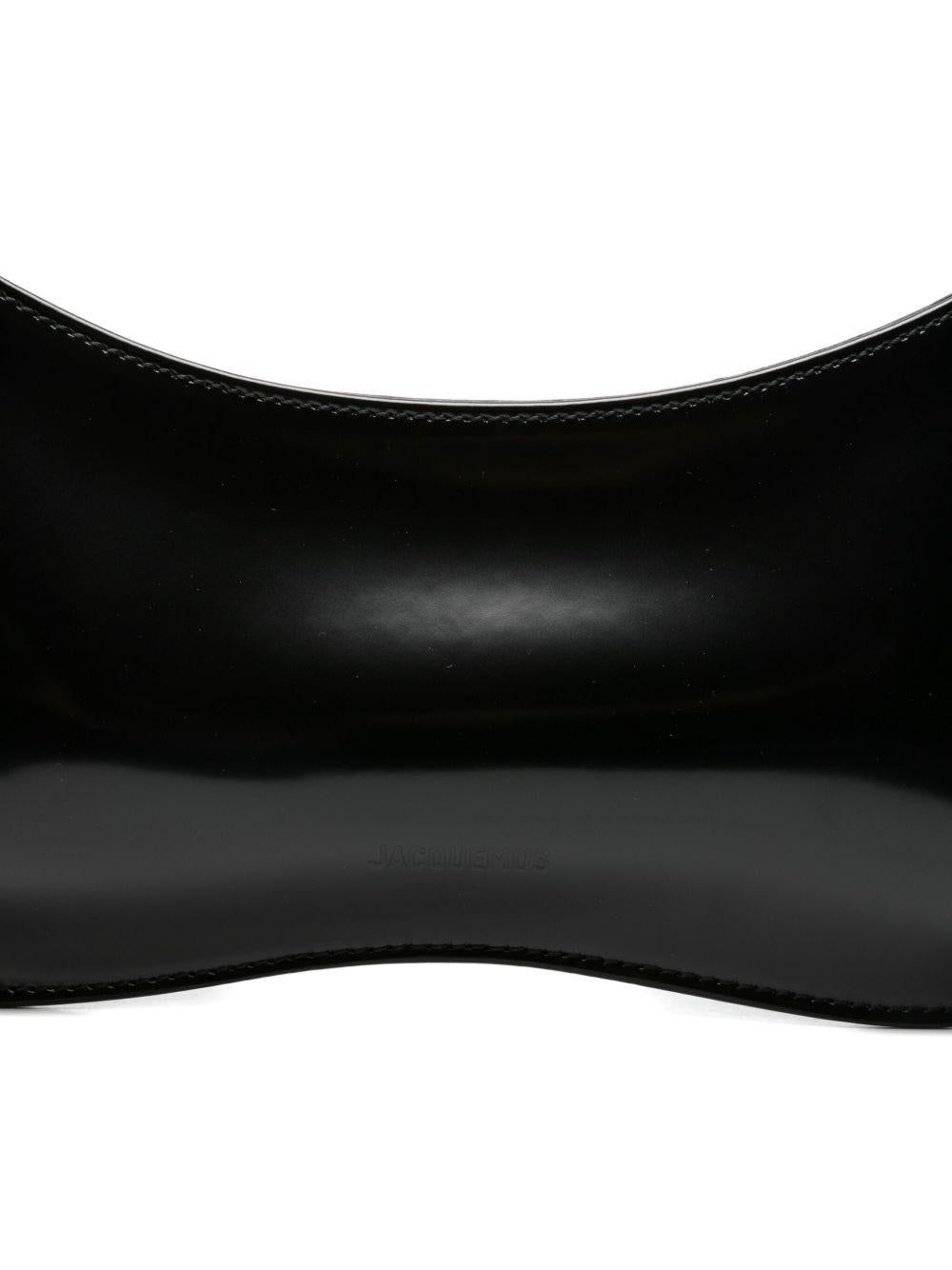 Borsa a spalla le bisou perle in nero Jacquemus - donna 