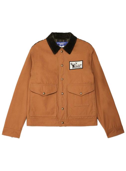 Giacca patchwork filson in beige  Junya Watanabe - uomo 