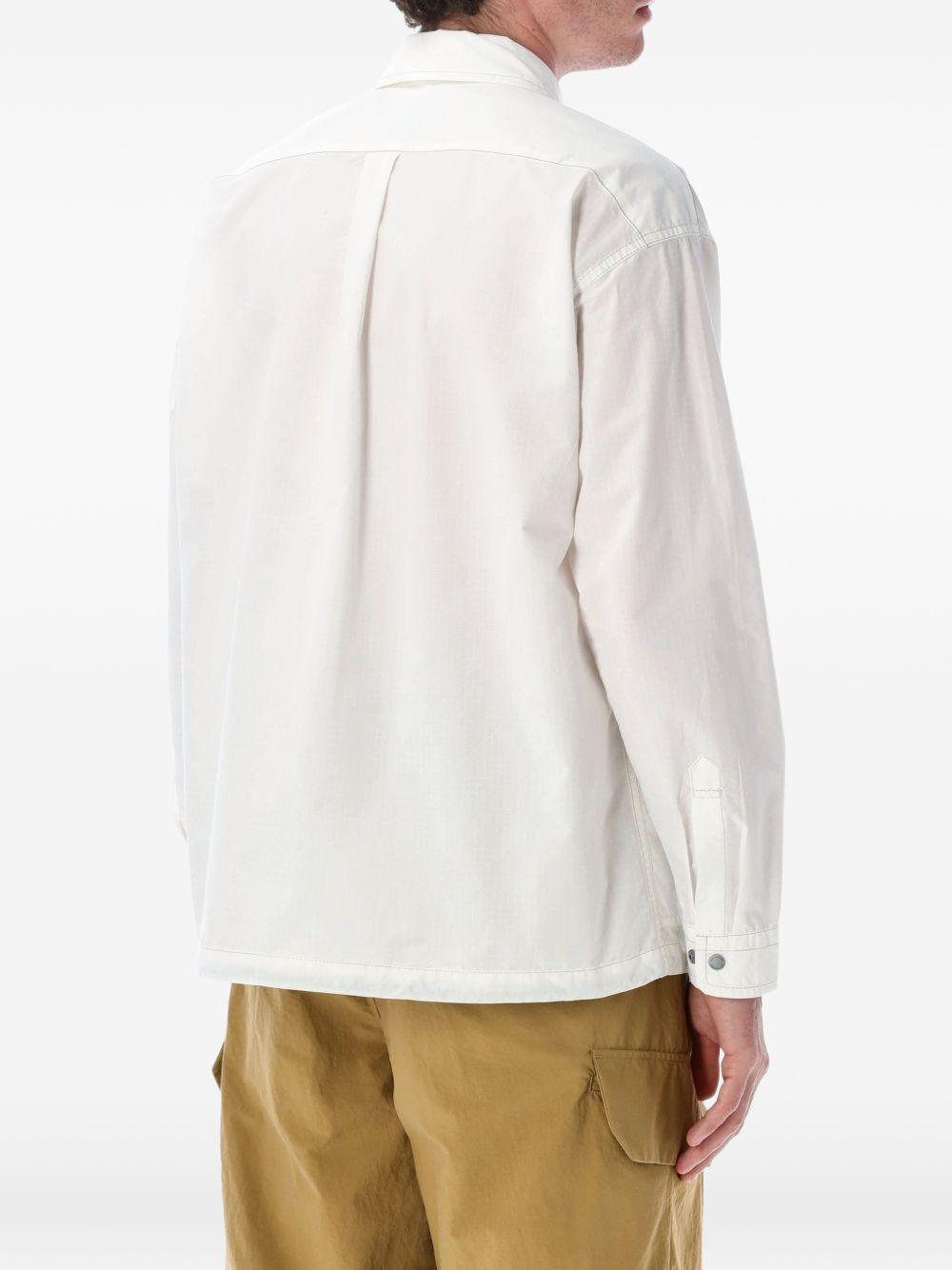 Giacca-camicia con tasche in bianco And wander - uomo 