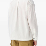 Giacca-camicia con tasche in bianco And wander - uomo 