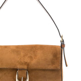 Borsa a spalla Harlow in marrone Staud - donna 