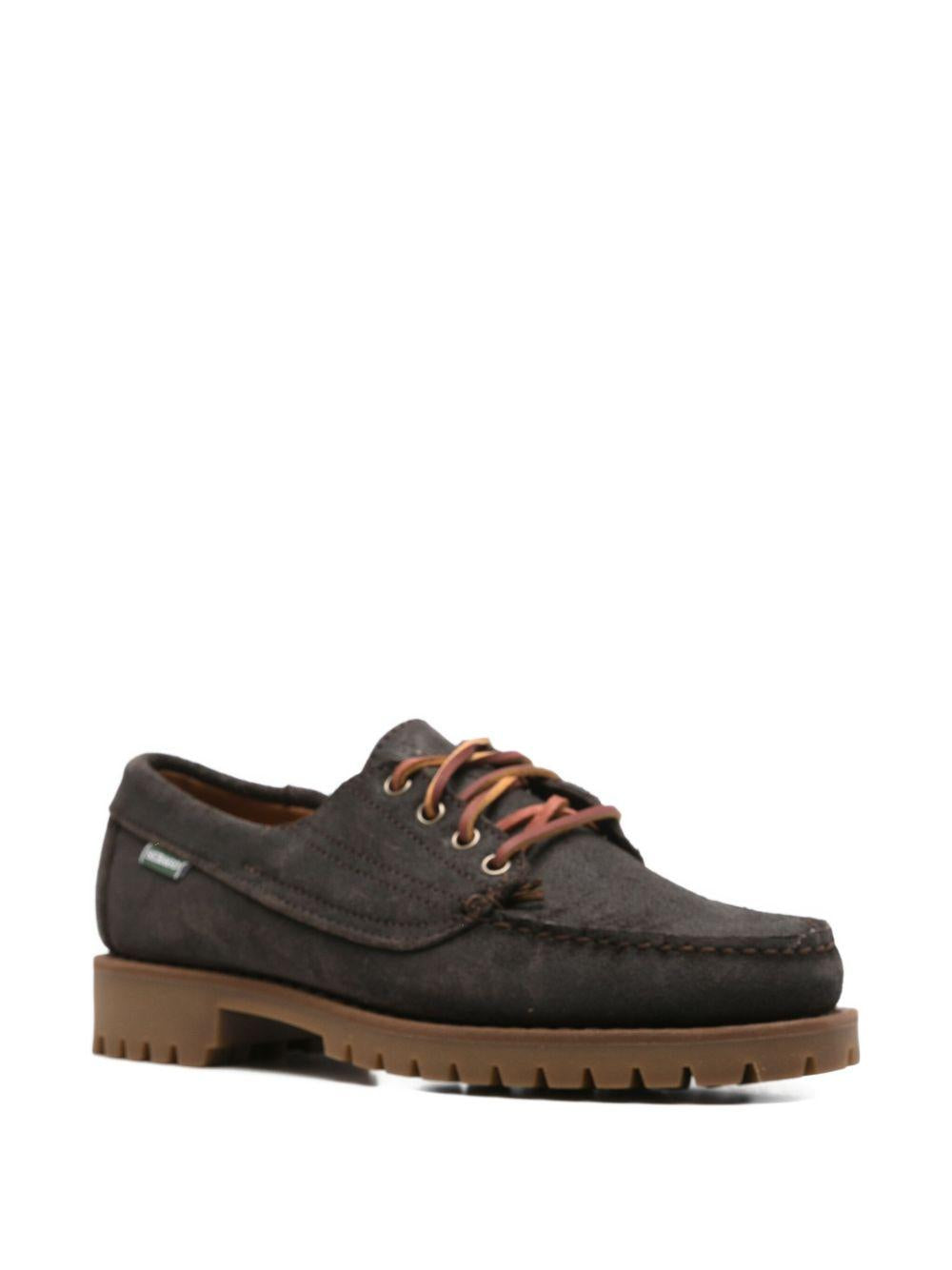 Mocassini con logo in marrone Sebago - uomo 