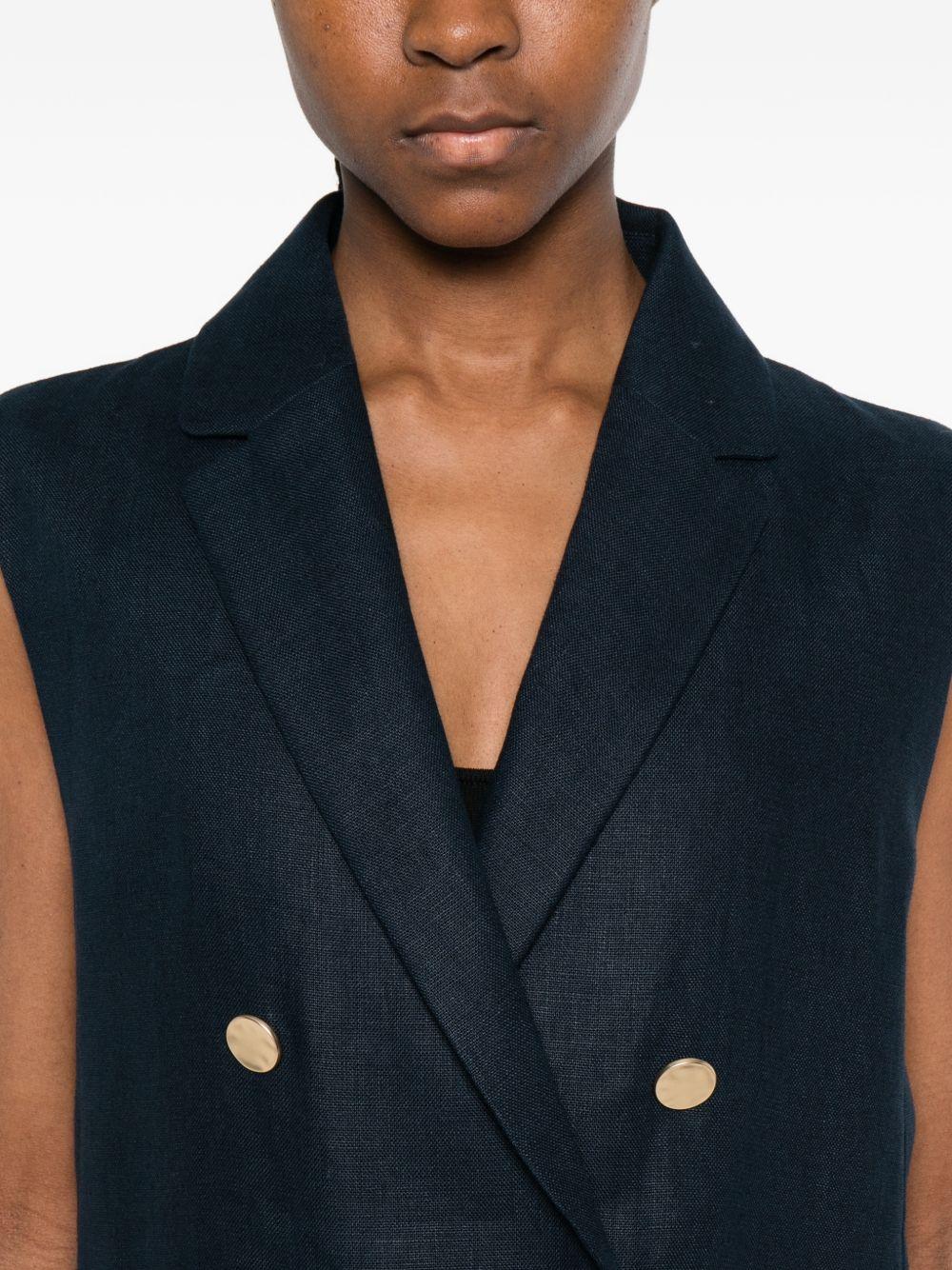 Gilet doppiopetto Smbird in blu 's maxmara - donna 