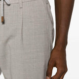 Pantaloni affusolati in grigio Eleventy - uomo 