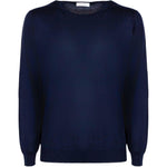 Maglione a maniche lunghe in blu Kangra - uomo 