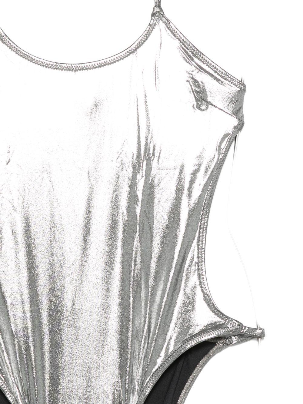 Costume intero dark silver the attico - donna 