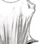 Costume intero dark silver the attico - donna 