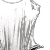Costume intero dark silver the attico - donna 