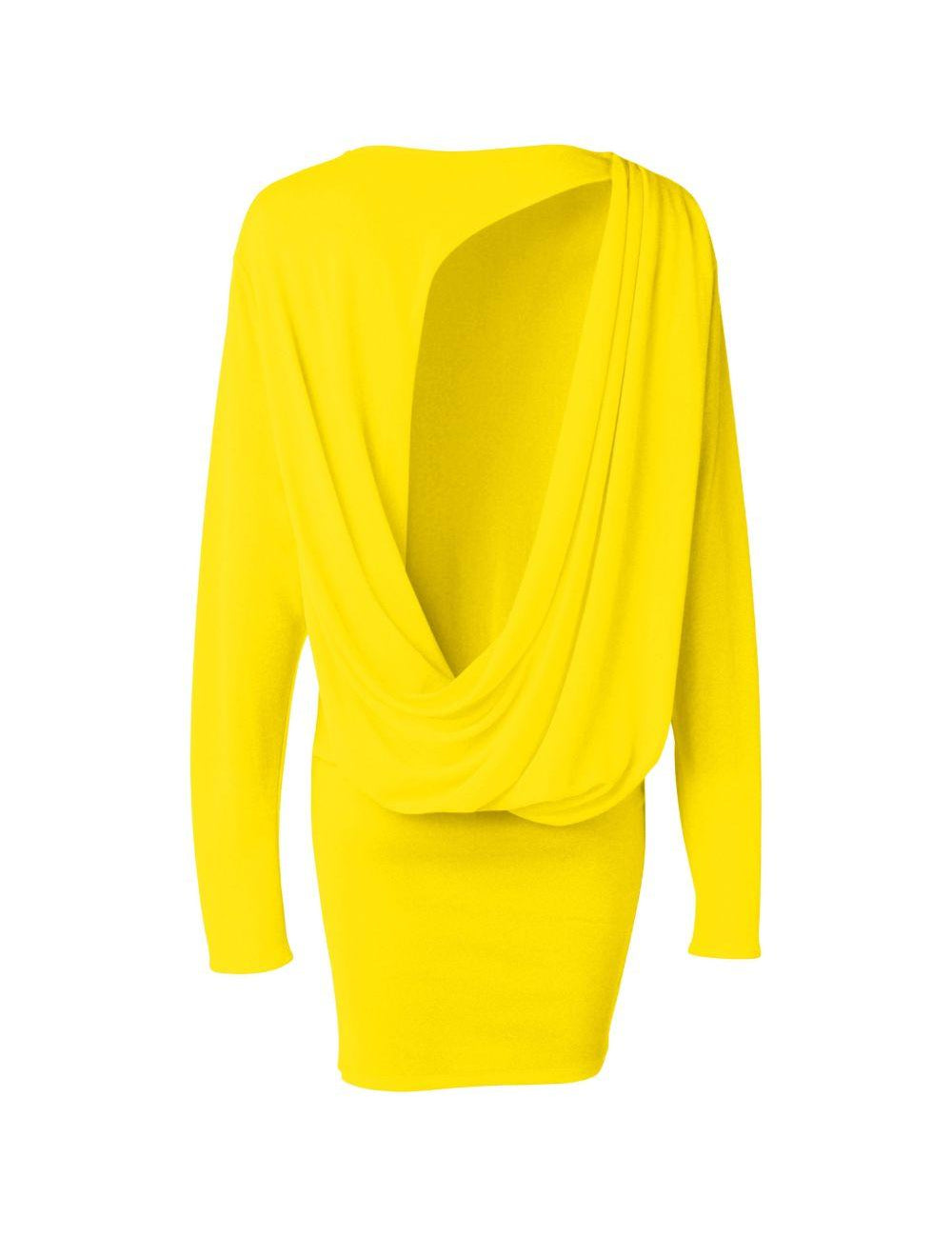 Abito con dettagli cut-out la robe mistral in giallo Jacquemus - donna 