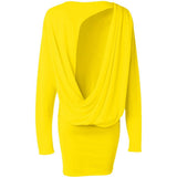 Abito con dettagli cut-out la robe mistral in giallo Jacquemus - donna 