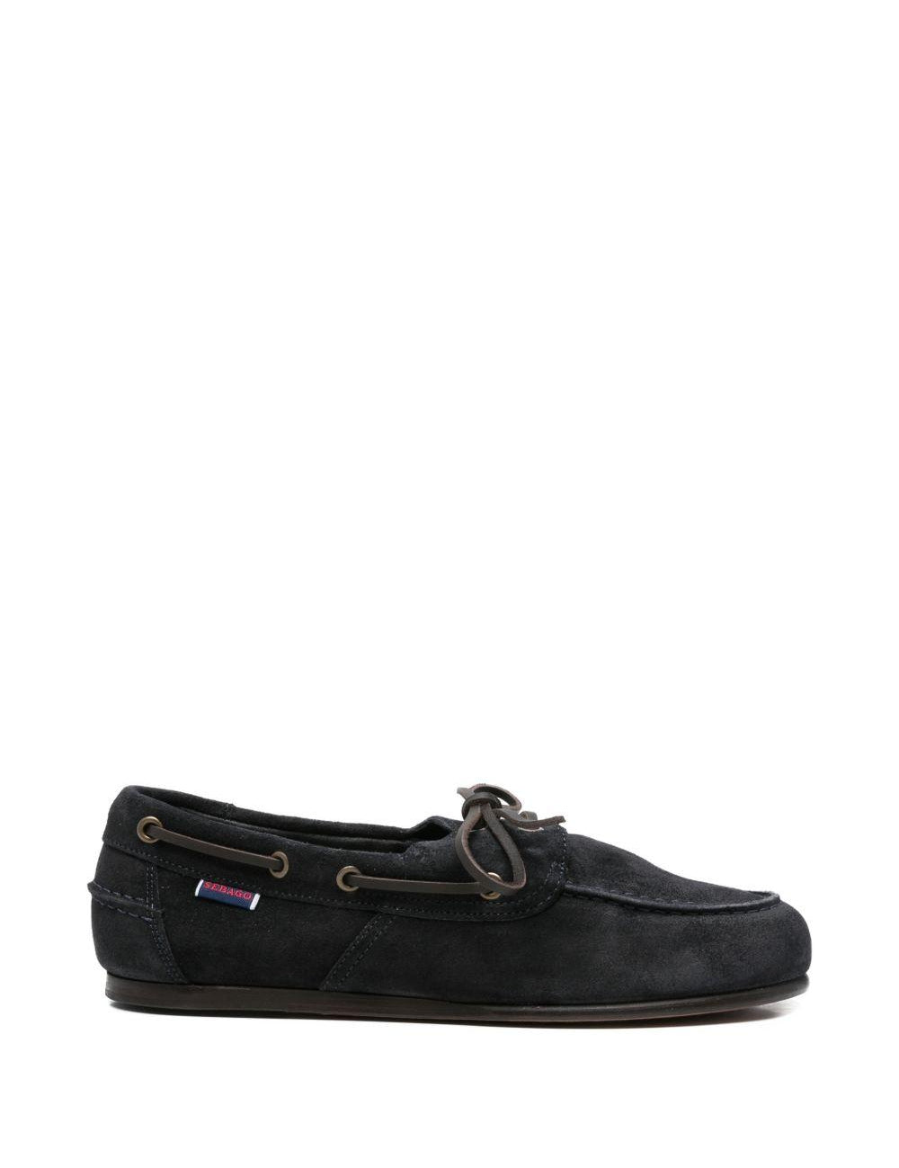 Mocassini in pelle in blu Sebago - uomo 
