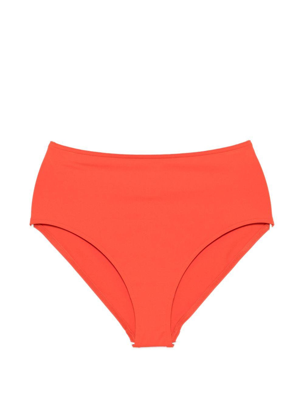 Bikini a vita alta Remember in arancione 