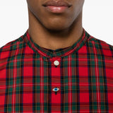Camicia a quadri in rosso Undercover - uomo 