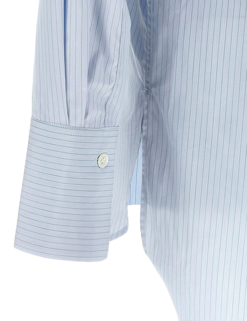Camicia a righe in azzurro Namacheko - uomo 