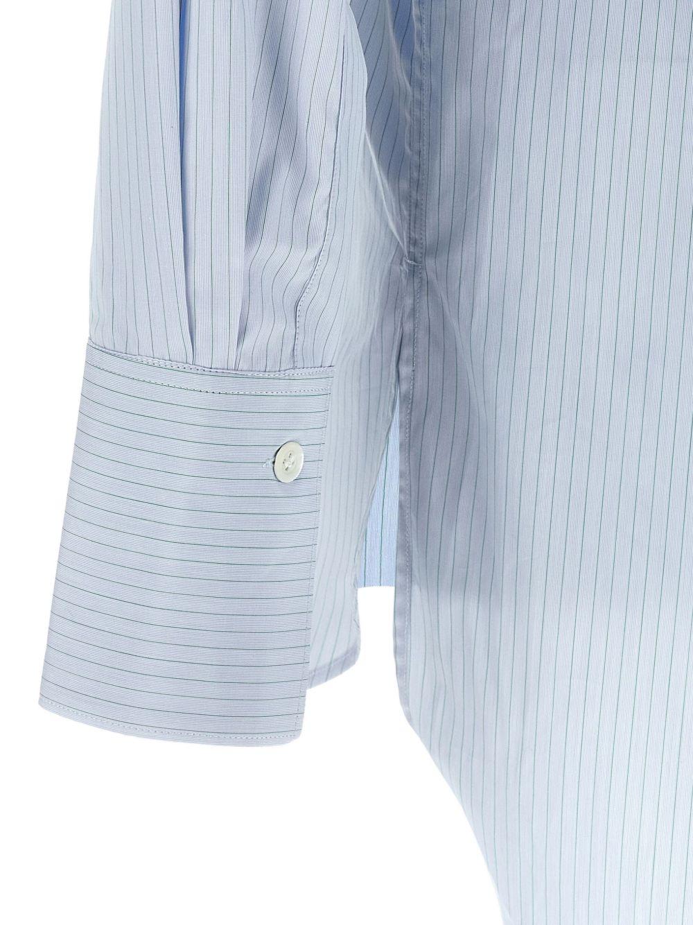 Camicia a righe in azzurro Namacheko - uomo 