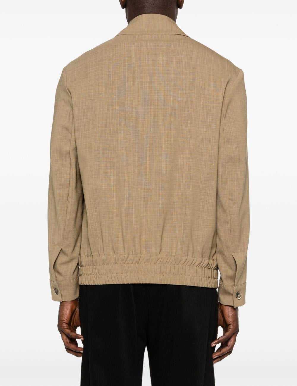 Giacca con zip in beige Barena - uomo 