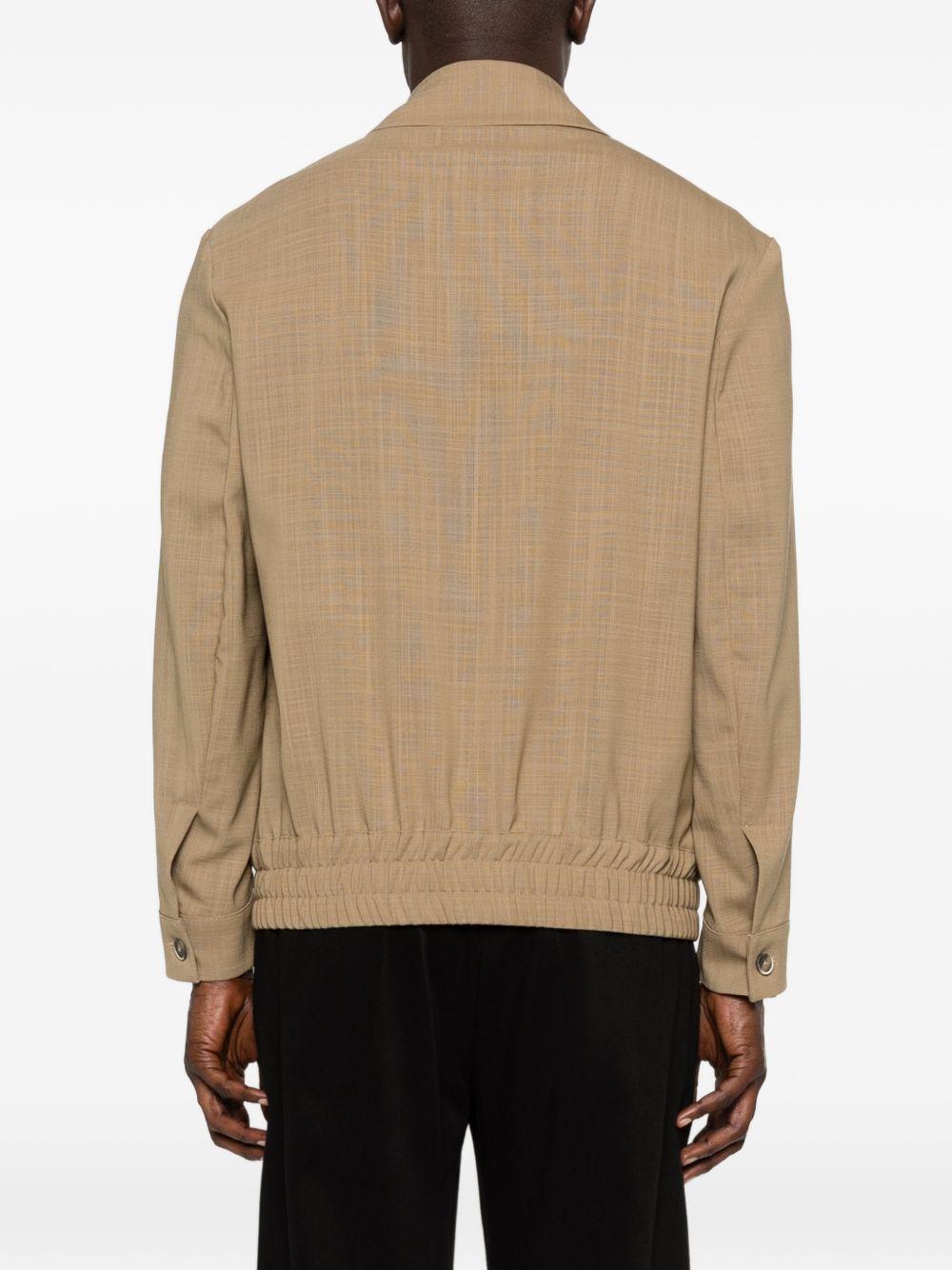 Giacca con zip in beige Barena - uomo 