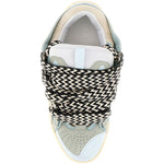 Sneakers con lacci in azzurro Lanvin - uomo 