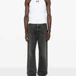 Canotta con ricamo in bianco 44 label group - uomo 