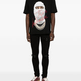 T-shirt con stampa in nero Ih nom uh nit - uomo 