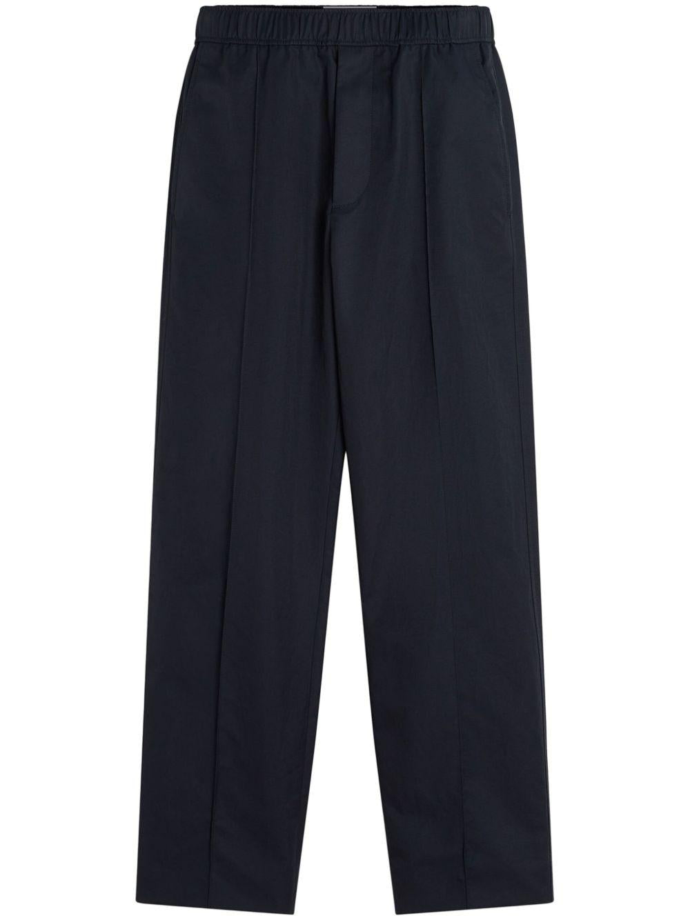 Pantaloni con elastico in blu Lanvin - uomo 