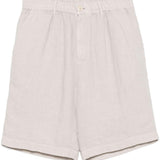 Shorts in lino in beige Brunello cucinelli - uomo 