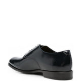 Derby in pelle in nero 