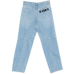 Jeans dritto con dettaglio in azzurro Coperni - donna 