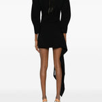 Abito corto amanda in nero the andamane - donna 