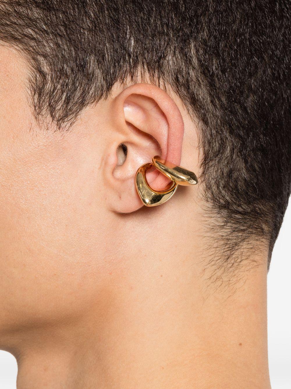 Ear cuff a goccia in oro Panconesi - unisex 