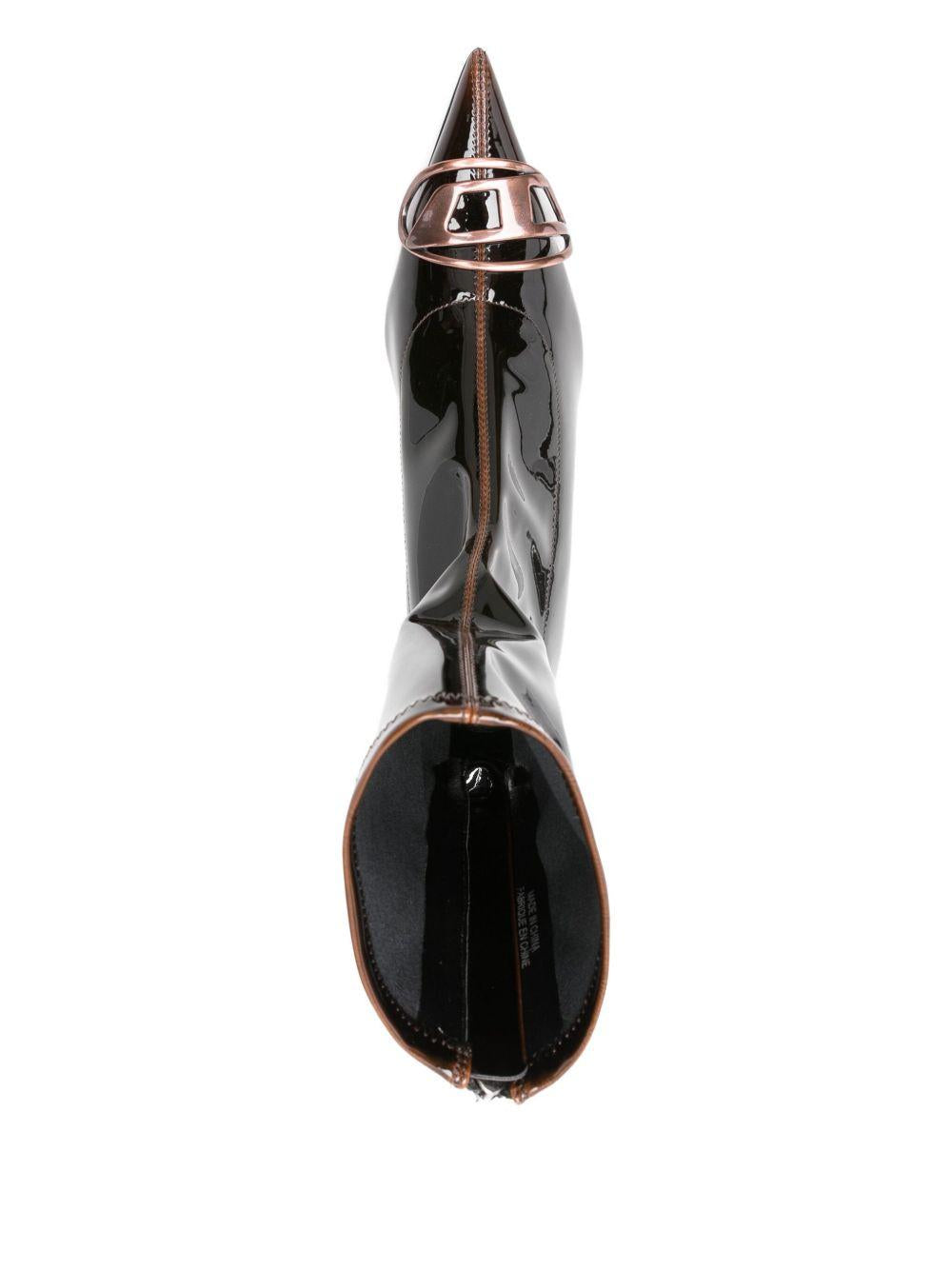 Stivaletti d-venus kittie in nero Diesel - donna 