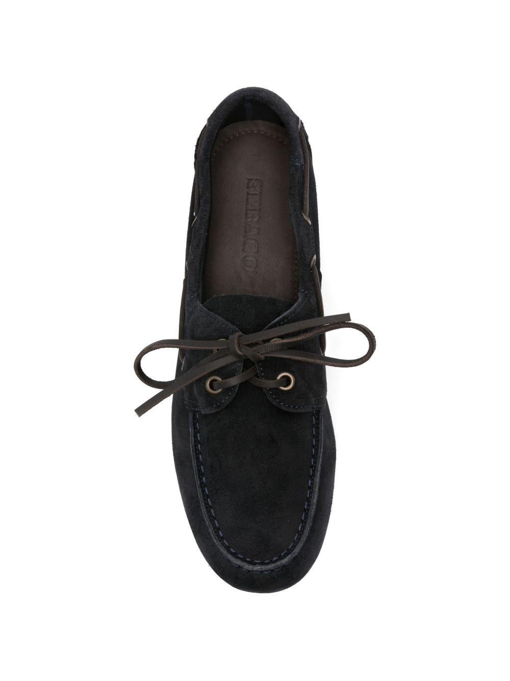 Mocassini in pelle in blu Sebago - uomo 
