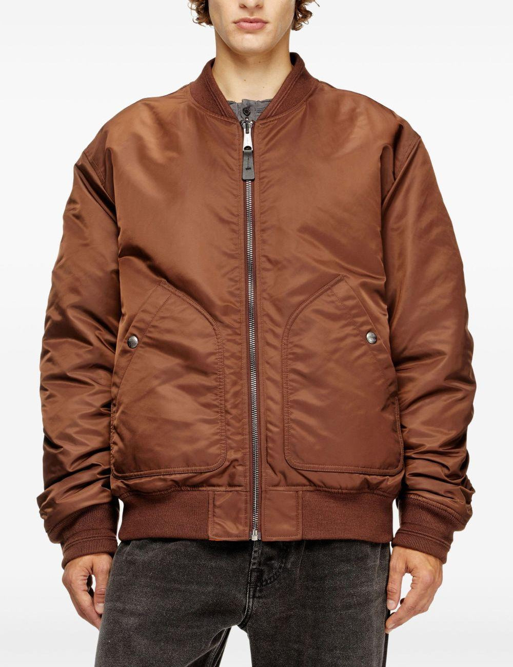 Bomber J-Held in marrone Diesel - uomo 