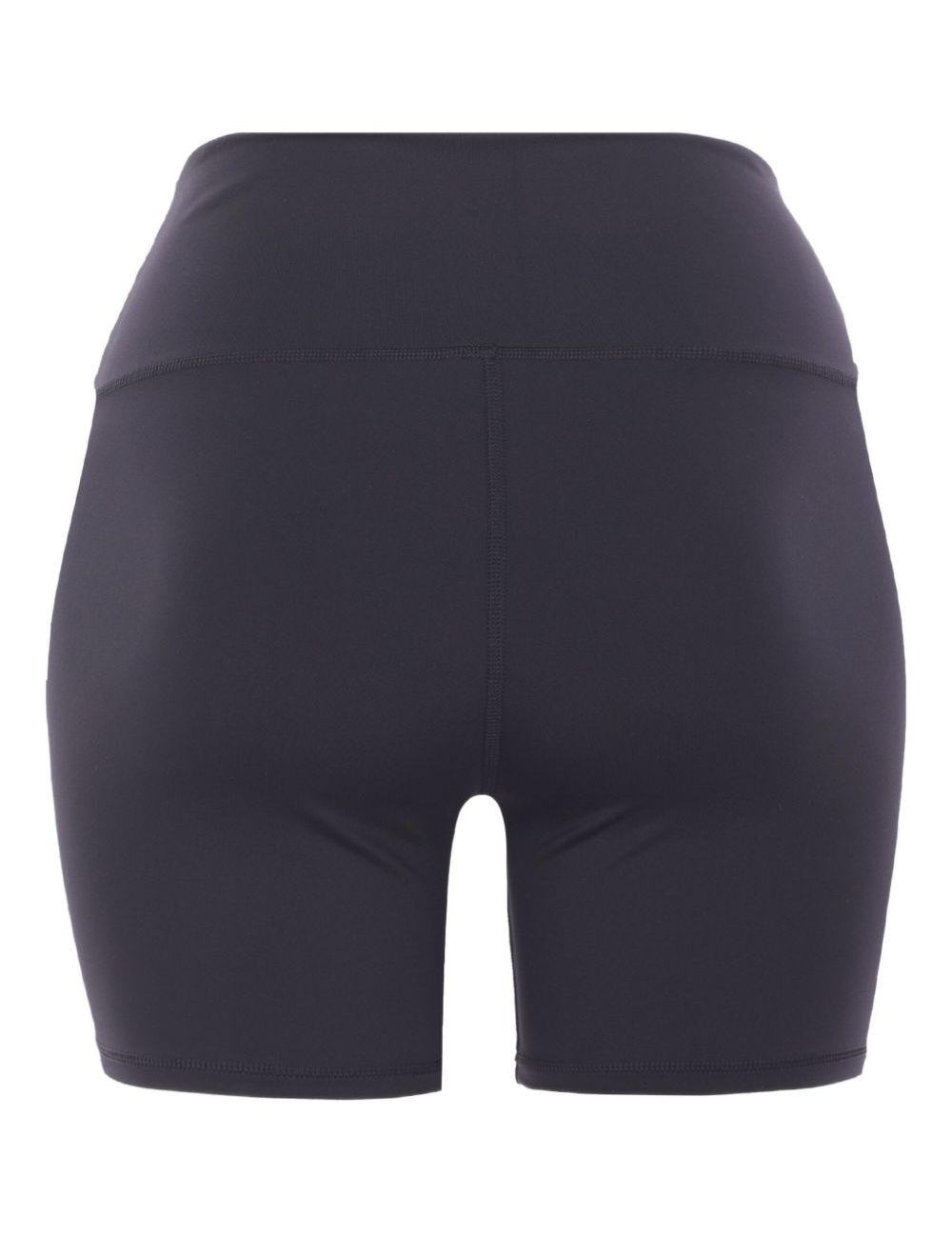 Shorts con logo in nero Adidas by Stella Mc Cartney - donna 