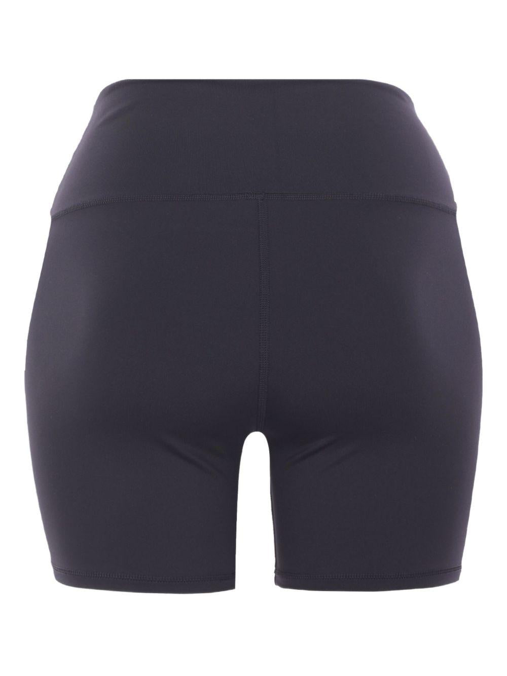 Shorts con logo in nero Adidas by Stella Mc Cartney - donna 