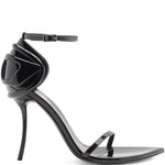 Sandali in pelle D-Ten & Half in nero Diesel - donna 