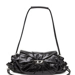 Borsa a spalla Scrunch-D in nero  Diesel - donna 